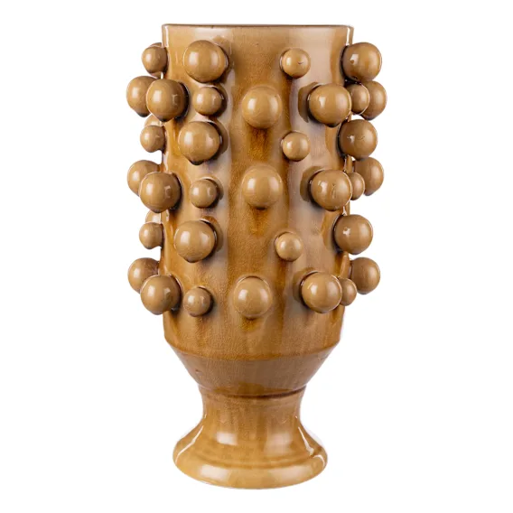 Odin Vase Large 23x40cm in Mustard