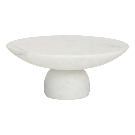 Otis Cake Stand 30x13cm in White