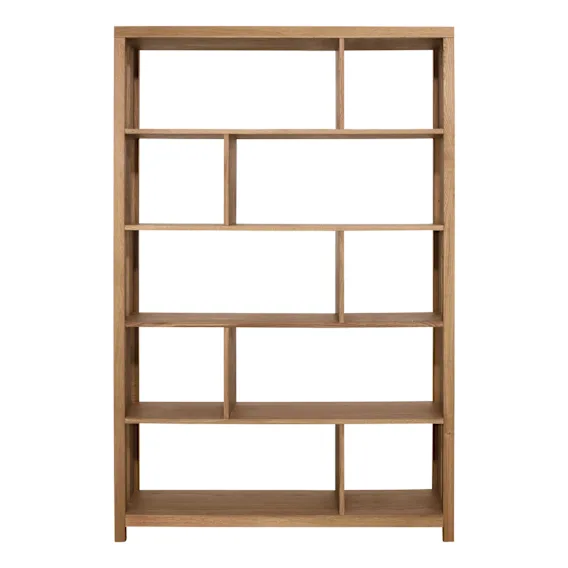 Otis Bookshelf 120x180cm in Oak Caramel