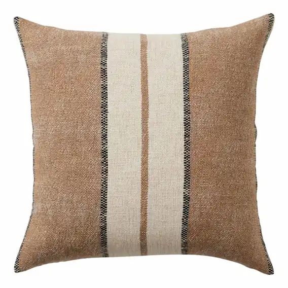 Ottavio Poly Fill Cushion 50x50cm in Cocoa