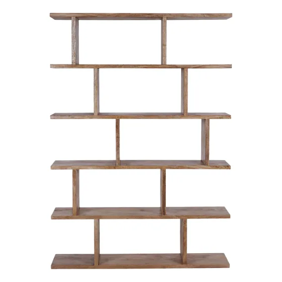 Panna Shelf Unit 120cm in Mangowood Havana Stain