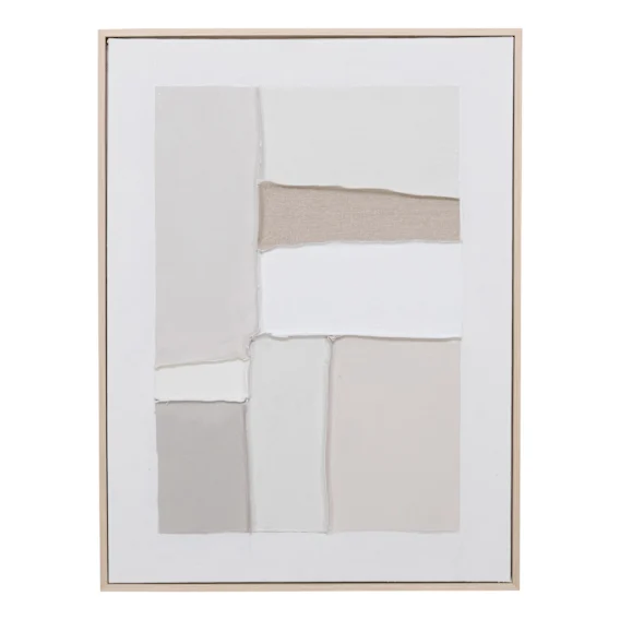 Peaceful Palette 2 Box Framed Canvas in 60 x 80cm