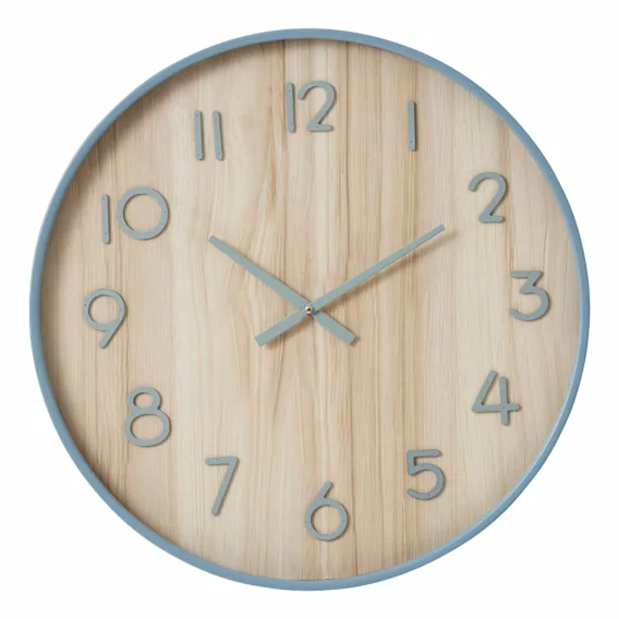 Penny Clock 60cm in Natural
