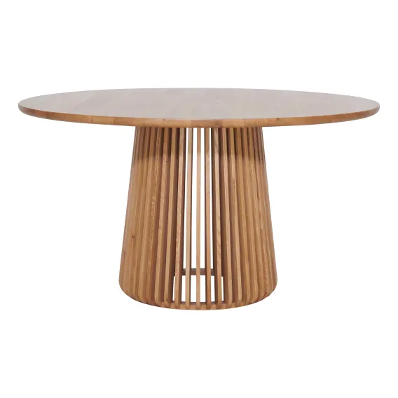 Pila Round Dining Table 150cm in American Oak