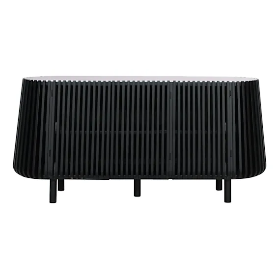 Pila Buffet 60cm in Carrara Marble / Black