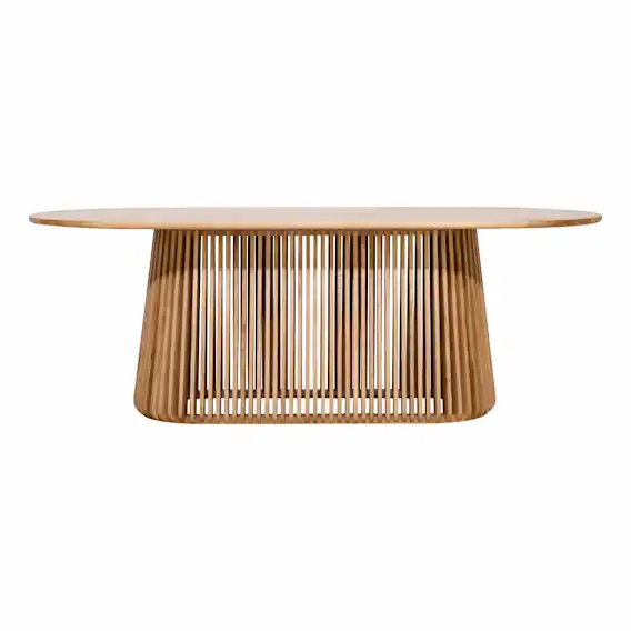 Pila Oval Dining Table 250cm in American Oak