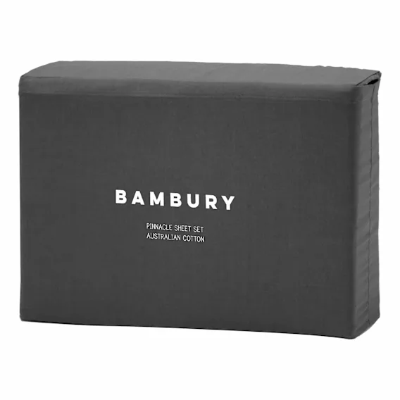 Pinnacle Sheet Set King in Charcoal