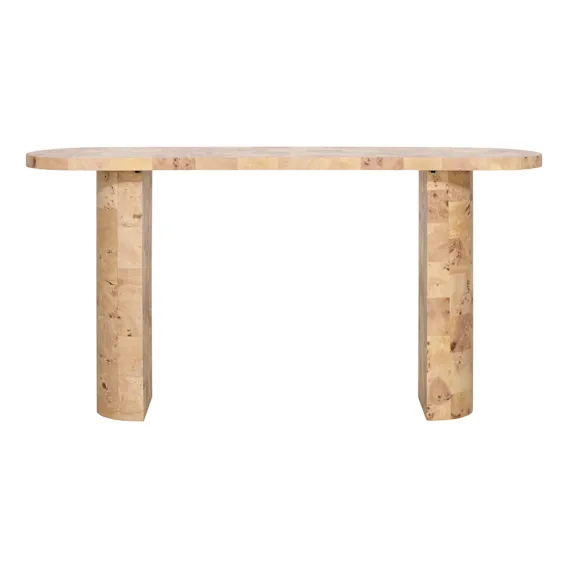 Plaza Console 150cm in Burl