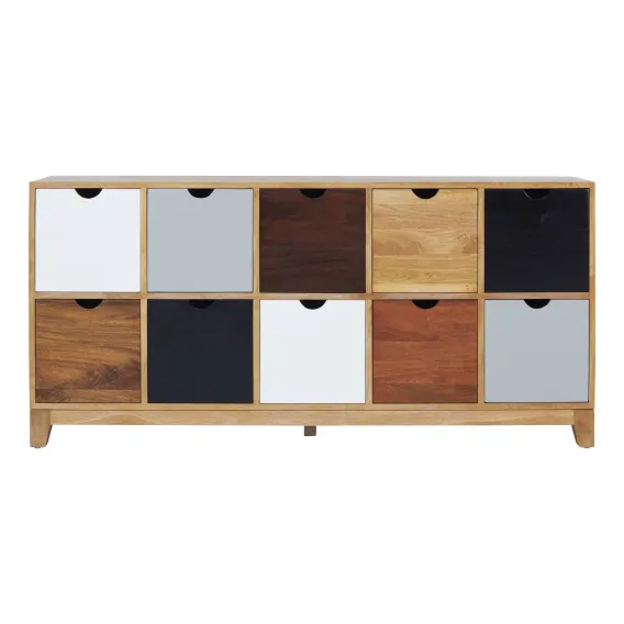 Porto Big Drawer Buffet 182cm in Multi