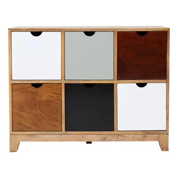 Porto Big Drawer Buffet 110cm in Multi