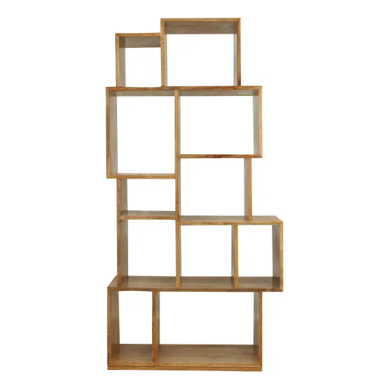 Porto Small Bookcase 81cm in Clear