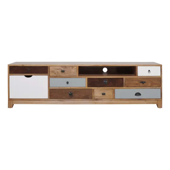 Porto Entertainment Unit 200cm in Multi