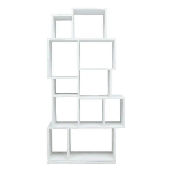 Porto Small Bookcase 81cm in Mike White