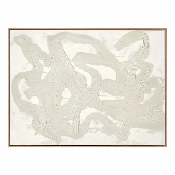 Poetry Motion II Landscape Box Framed Canvas in 123 x 93cm