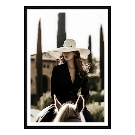 Quiet Reign Framed Print in 103 x 143cm