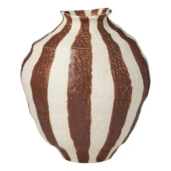 Rayas Vase 33.1x38.2cm in Tan