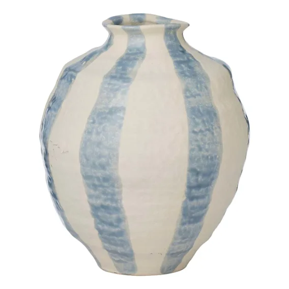 Rayas Vase 18x21cm in Steel