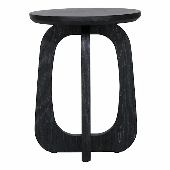 Reed Side Table 40x51cm in Black Oak