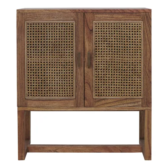 Rita 2 Door Buffet 80cm in Mindi / Rattan