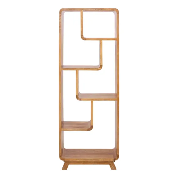 Rico Small Shelf Unit 63cm in Mangowood Clear