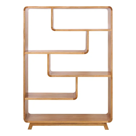 Rico Shelf Unit in Mangowood Clear