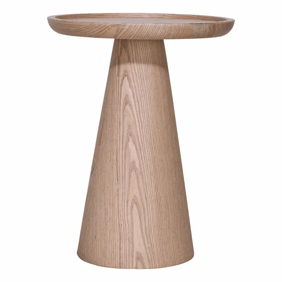 River Side Table Low 40x51cm in White Oak