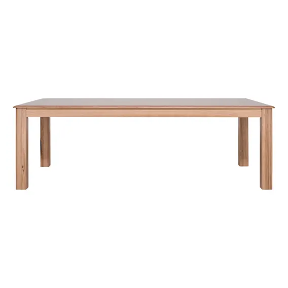 River Dining Table 210cm in High Feature Messmate