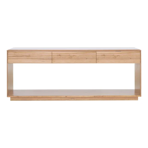 River Console 200cm in High Feature Messmate