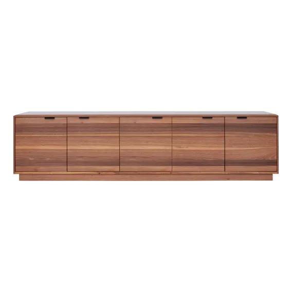 Rosedale Entertainment Unit 220cm in Australian Spotted Gum