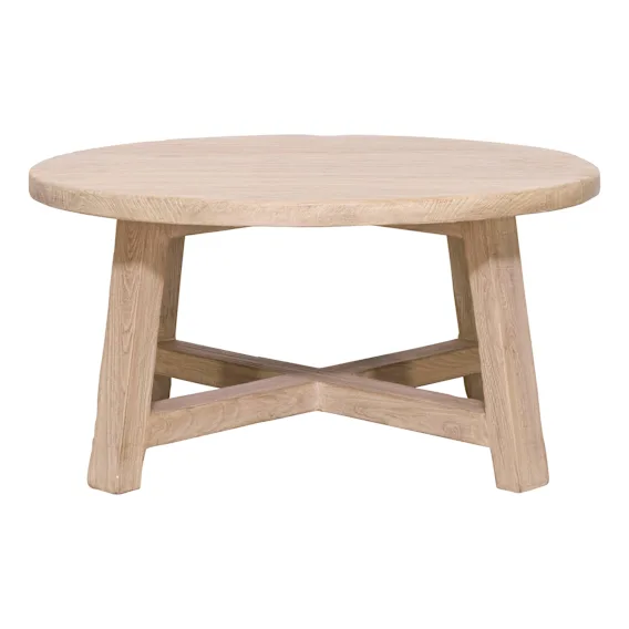 Royal Coffee Table 80cm in Reclaimed Elm