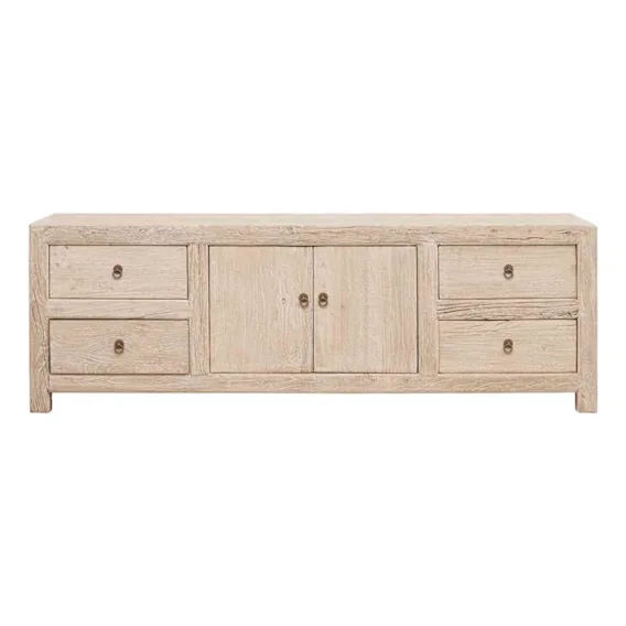 Royal Entertainment Unit 180cm in Reclaimed Elm