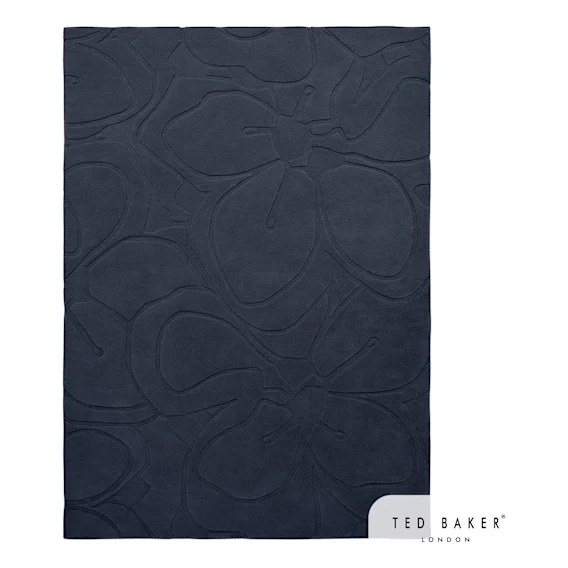 Romantic Magnolia Rug 250x350cm in Dark Blue