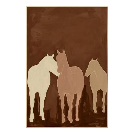 Roaming Herd Box Framed Canvas in 102 x 152cm