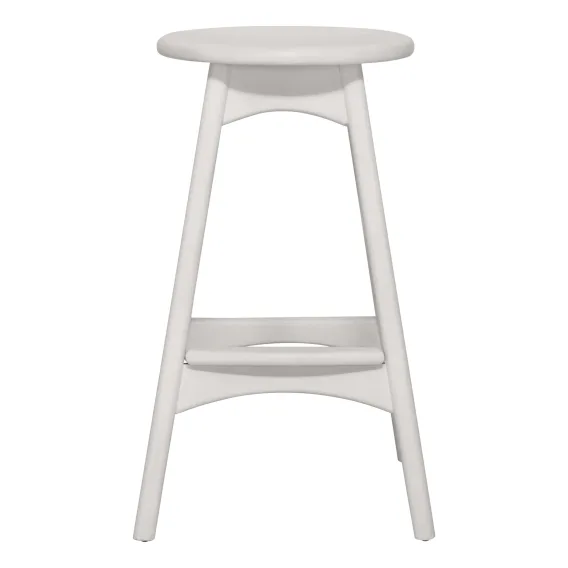 Sari Deco Stool in White Wash