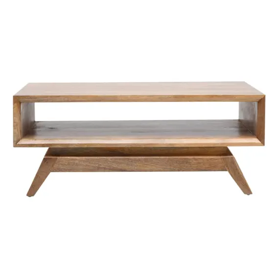 Sari Small Coffee Table 100cm in Mangowood Clear