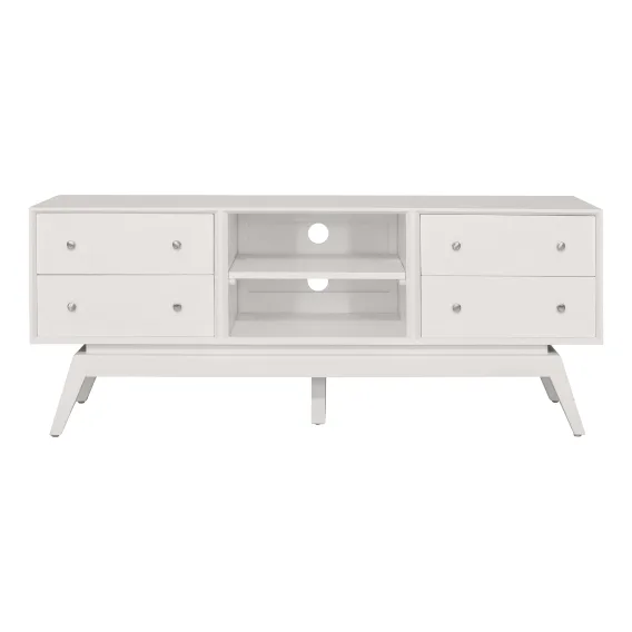 Sari Entertainment Unit 160cm in White