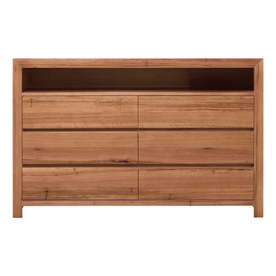 Santos Dresser in Dark Wormy Chestnut