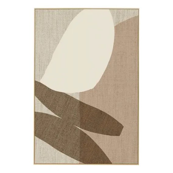 Sasha Blush 1 Box Framed Canvas in 92 x 137cm