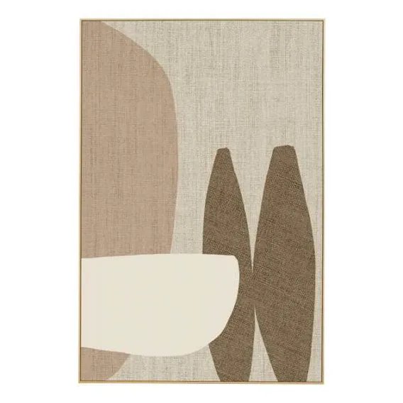 Sasha Blush 2 Box Framed Canvas in 82 x 122cm