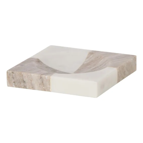 Sachi Dish 15x2.5cm in White / Beige