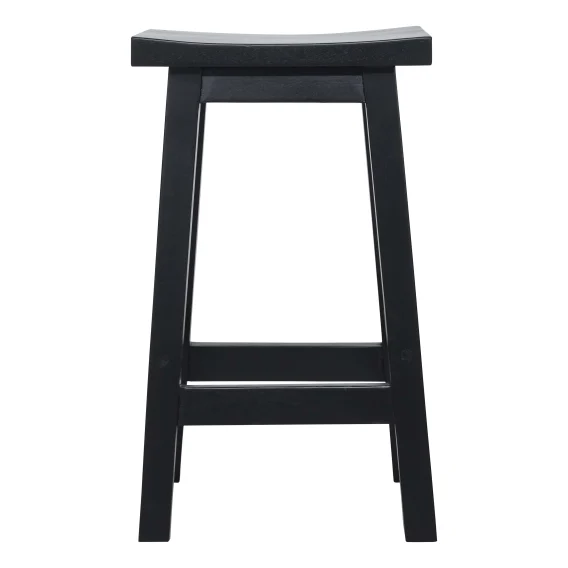 Seacliff Stool in Mangowood Black