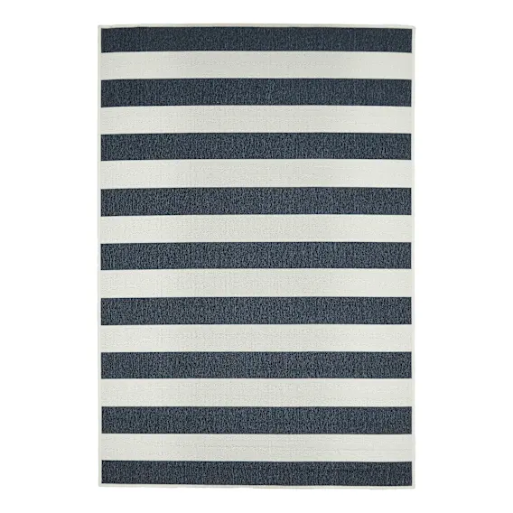 Seaside Rug 150x220cm in Navy/White