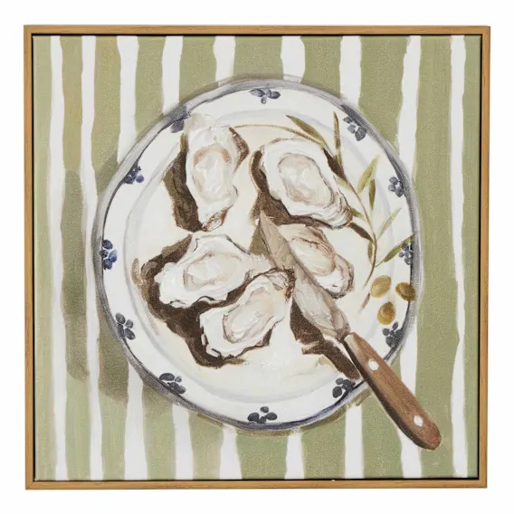 Shucked Box Framed Canvas in 40 x 40cm