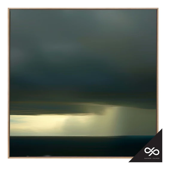 Sighing Box Framed Canvas in 123 x 123cm