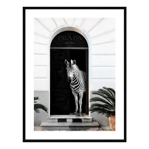 Sir Framed Print in 103 x 143cm