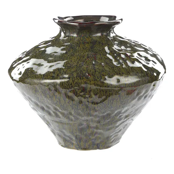 Silva Vase Medium 26x26cm in Green