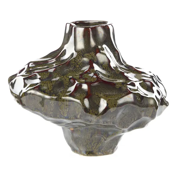 Silva Vase Small 22x17.5cm in Green