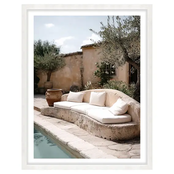 Siena Sanctuary Framed Print in 61 x 84cm