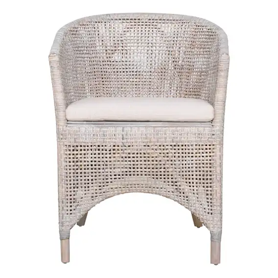 Skylar Dining Chair in Rattan Grey Wash
