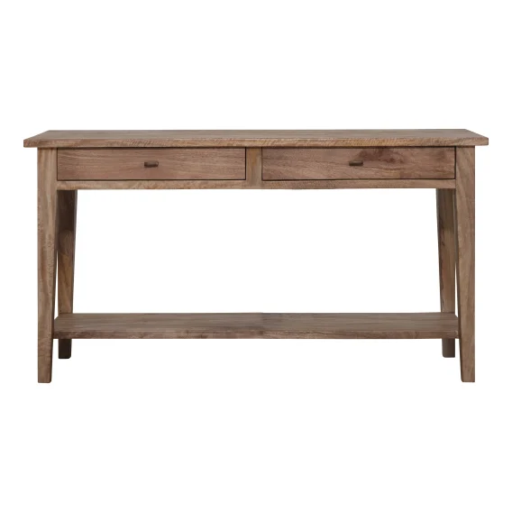 Sorrento Console 130cm in Mangowood Havana